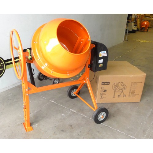 Concrete Mixer 180L 800W 230v Heavy Duty Self assembly HCM650